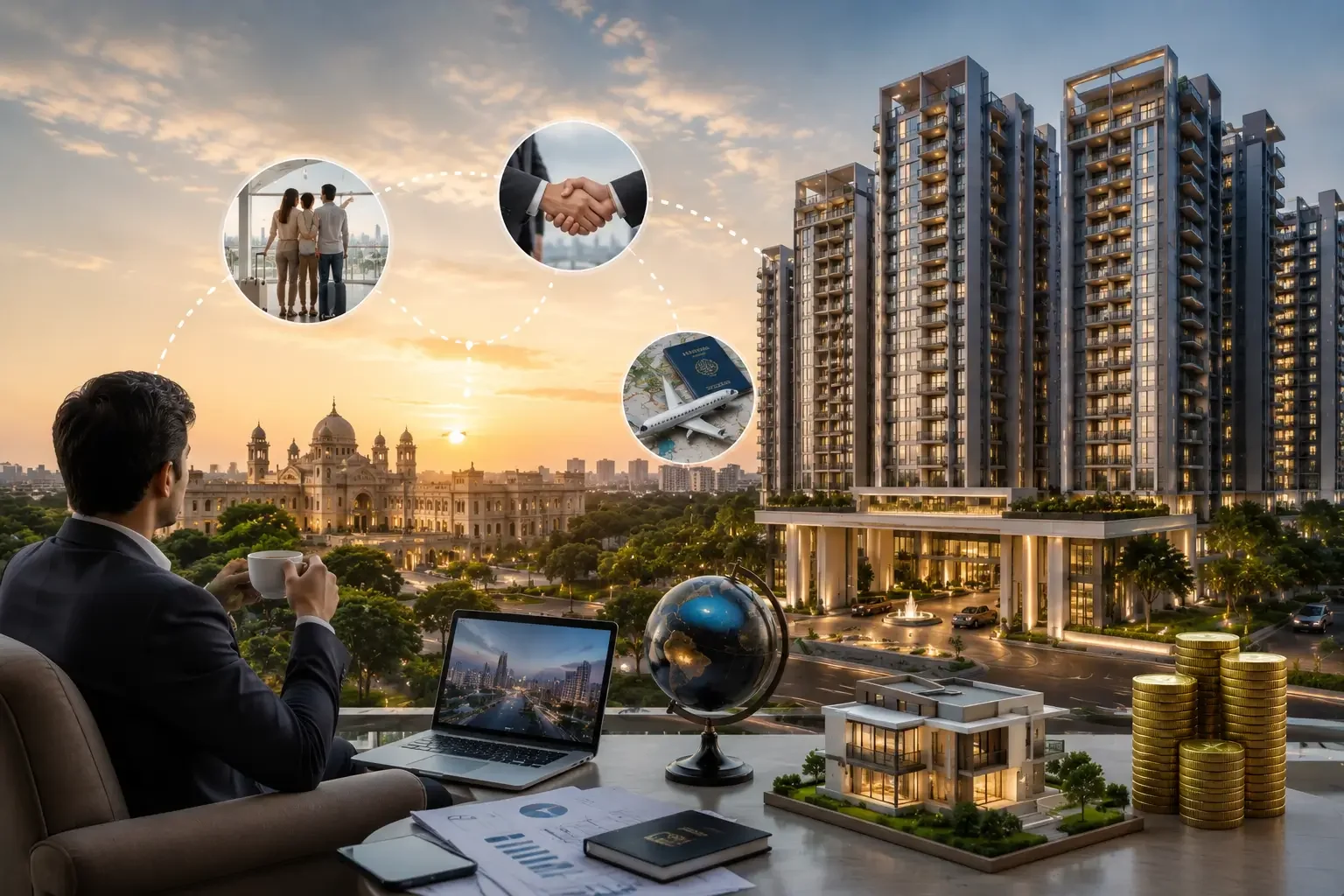 Why Top Builders in Lucknow Are Attracting NRIs & Investors