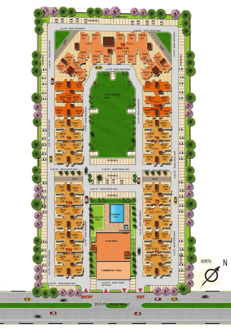 Lotus Court site plan 2